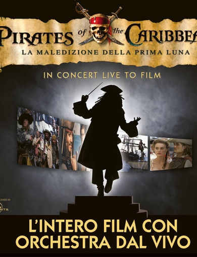locandina concerto film Pirati dei caraibi