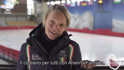 #NextToPyeongChangUnipolSai | Il coreano per tutti con Arianna Fontana